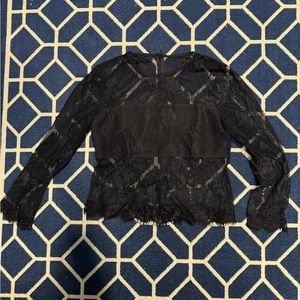 Lovers + friends lace shirt